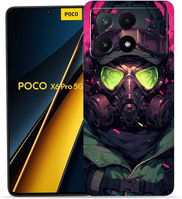 WeCre8 Skin's WeCre8 Skin's POCO X6 Pro 5G Mobile Skin(Mask Girl)