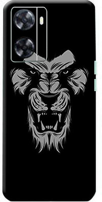 AsSkin Oppo A77s, oppo a77s Mobile Skin(Ultra Super Black Lion With High Matte Finish.Skin..)