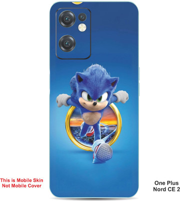 VYBE The Smart Choice One Plus Nord CE 2 Sonic The Hedgehog Embossed Mobile Skin(Bluish 33)