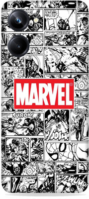 SkinoMania Realme 10 pro (5G) Mobile Skin(Multicolor Red-Comic-Marvel)