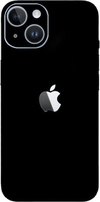 BugguSkin APPLE IPHONE 14 PLUS Mobile Skin(Ultra Super Black Matte Glitter Skin With High Matte Finish.)