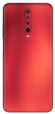 Vcare GadGets Poco X2 Mobile Skin(Shining Mirror Red)
