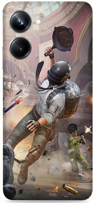 WeCre8 Skin's Realme 10 Pro 5G Mobile Skin(Pubg Pan Fight Multicolor Premium Quality Mobile Skin With Cleaning Wipe)