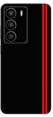 Vcare GadGets Realme C73 (5G) Mobile Skin(Black & Red)
