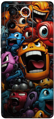 SKINADDA VIVO IQOO Z7 PRO 5G Premium Vinyl Mobile Skin(Multicolor)