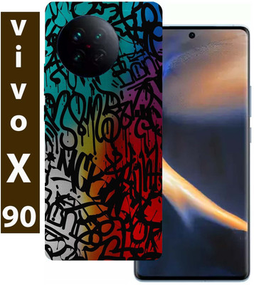 BugguSkin VIVO x90 Mobile Skin(Ultra Super Graffiti Text Skin With High Matte Finish.)