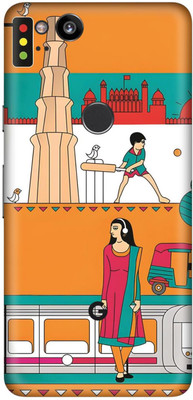 AMTHA AMTHA GOOGLE PIXEL 2 Mobile Skin(Multicolor)