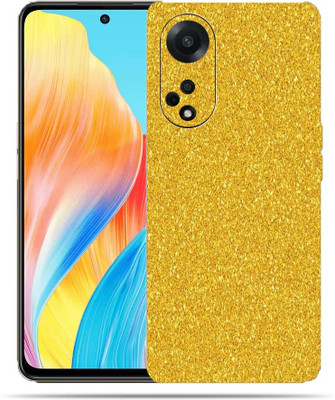 BugguSkin Oppo f23 5g Mobile Skin(Ultra Golden Glitter Skin With High Matte Finish.)