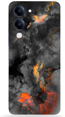 OggyBaba T4 Lite 5g Mobile Skin(Black clouds)