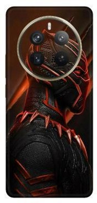 Vcare GadGets Realme 12 Pro Plus (5G) Mobile Skin(Orange & Black)