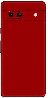 Vcare GadGets Pixel 7 A 5G With Logo Mobile Skin(Red)