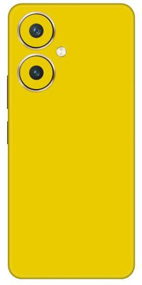 Vcare GadGets Y27 4 G 2023 Mobile Skin(Yellow Glossy)
