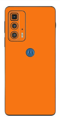 Vcare GadGets Moto Edge 20 Pro Mobile Skin(Orange)