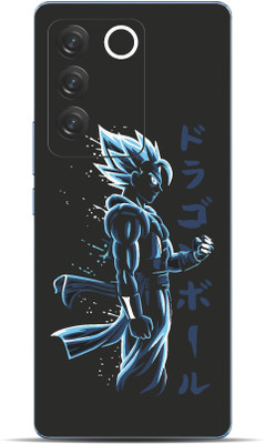 VYBE Vivo 27 Pro Goku Mobile Skin Mobile Skin(Jet Blue 31)