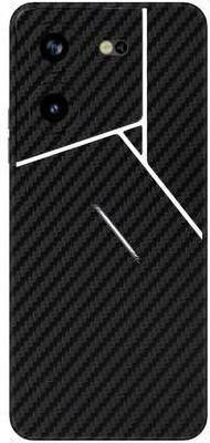 Vcare GadGets Pova 5 Pro (5G) Mobile Skin(Black)