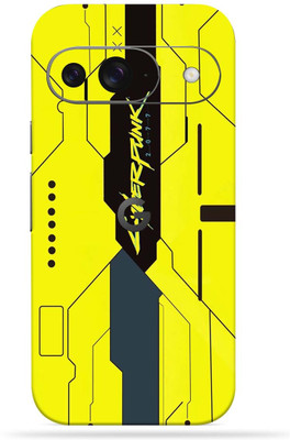 OggyBaba Google Pixel 9 5g Mobile Skin(Cyberpunkh Yellow)