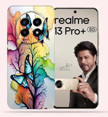 OggyBaba OggyBaba Realme 13 pro plus Mobile Skin(butterflies trees)