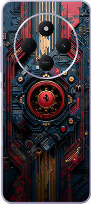 yug emporium Mi Redmi 4A 5G 3D Ferrari Premium Theme Full Back & Side Coverage Mobile Skin(Multicolor)