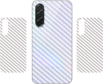 SCREENIX SAMSUNG GALAXY A36 5G, || 3D CARBON FIBER BACK LAMINATION || (PACK OF 2) Mobile Skin(TRANSPARENT)