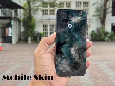 BUGGU Oppo Reno 13 5G Mobile Skin(Dark Grey)