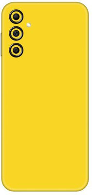 Vcare GadGets Samsung Galaxy A14 5G Mobile Skin(Yellow)