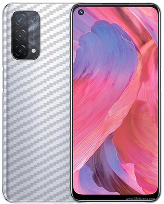 candeal mart Oppo A74 5g carbon fiber 3D back skin / Mobile Skin / Protective film Mobile Skin(Transparent)