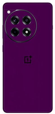 Vcare GadGets Matte Purple OnePlus 12 R 5G With Logo Mobile Skin(Matte Purple)