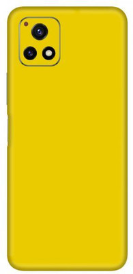 Vcare GadGets Yellow Glossy vivo Y72 5G Mobile Skin(Yellow Glossy)