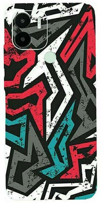 TJ CREATION Poco C50, Mad Angle Mobile Skin(Mad Angle Skin With High Matte Finish.)