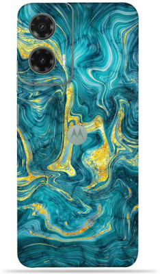 OggyBaba OggyBaba Moto G35 5g Mobile Skin(Golden Lava)