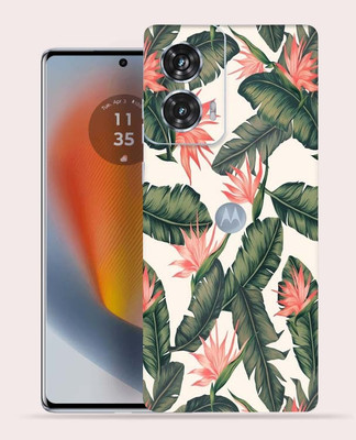 WeCre8 Skin's WeCre8 Skin's Motorola Edge 50 Fusion Mobile Skin(Lavender-Leafs)