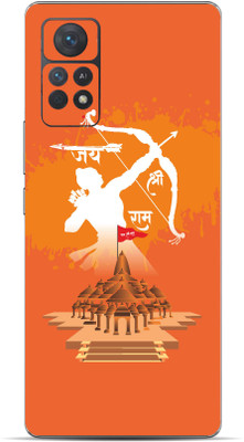 VYBE The Smart Choice Redmi Note 11Pro Shree Ram Mobile Skin Mobile Skin(Sandy Brown 28)