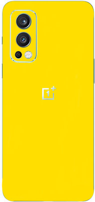 LAMHA OnePlus Nord2 5g, nord 2 5g Mobile Skin(Yellow)