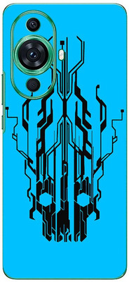 FCS Huawei nova 11 Pro Printed Back skin Mobile Skin(Captain America)