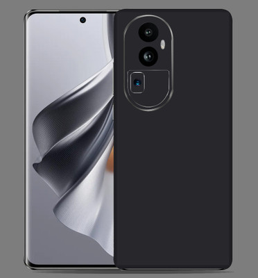 WeCre8 Skin's Oppo Reno 10 pro Plus 5g Mobile Skin(Matte-Black Mobile Skin)