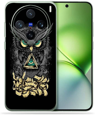 OggyBaba OggyBaba Vivo X200 5g Mobile Skin(Black- Angry -Owl)