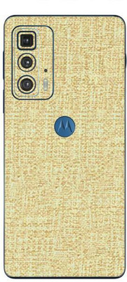 Vcare GadGets Moto Edge 20 Pro Mobile Skin(Wooden)