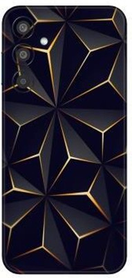 Vcare GadGets Galaxy M35 (5G) Mobile Skin(Black & Gold)