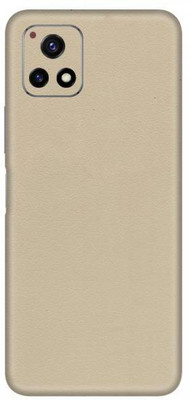 Vcare GadGets Cream Leather vivo Y72 5G Mobile Skin(Cream Leather)