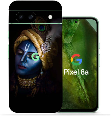 OggyBaba Google Pixel 8A 5g Mobile Skin(Blue Krishna)