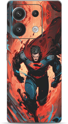 VYBE The Smart Choice Redmi 13 Superman Mobile Skin Mobile Skin(Peach 21)