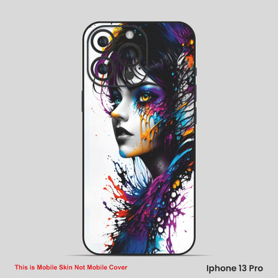 VYBE The Smart Choice iPhone 13 Pro ART Mobile Skin(Multi color SKI F49)