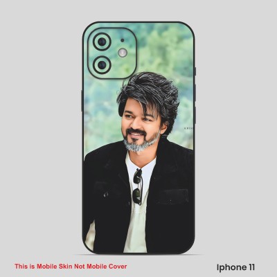 VYBE The Smart Choice iPhone 11 Vijay Thalapathy Mobile Skin(Green Spring Rain 3)