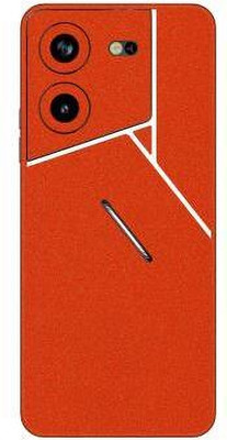 Vcare GadGets Pova 5 Pro (5G) Mobile Skin(Orange)