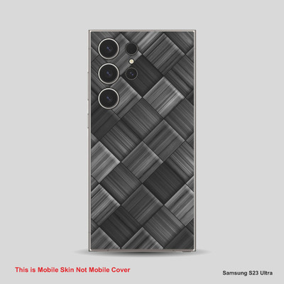 VYBE The Smart Choice Samsung S23 Ultra Pattern Mobile Skin Mobile Skin(Multi Colour AJ15)