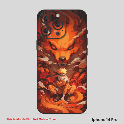 VYBE The Smart Choice iPhone 14 Zoro Embossed Mobile Skin(Crater Red 17)