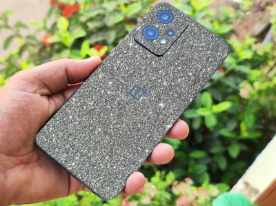 BugguSkin OnePlus Nord CE 2 Lite 5G Mobile Skin(Ulltra Super Sparkling Grey Glitter Skin With High Matte Finish., Mobile Skin (Back+Side+Camera))