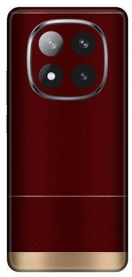 Vcare GadGets REDMI Note 14 Pro+ 5G Mobile Skin(Red & Gold)