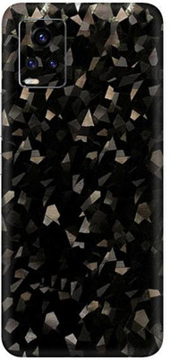 Vcare GadGets Vivo V20 Pro Mobile Skin(Black Diamond Crystal)