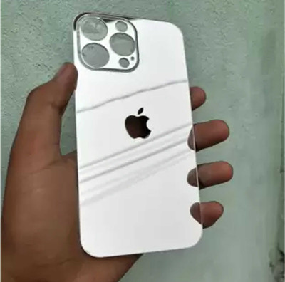 GPTECK IPHONE 14 PRO MAX BACK SKIN ACRYLIC SHEET Mobile Skin(Silver)